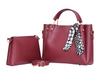2-Piece Top Handle Bag Set - Maroon